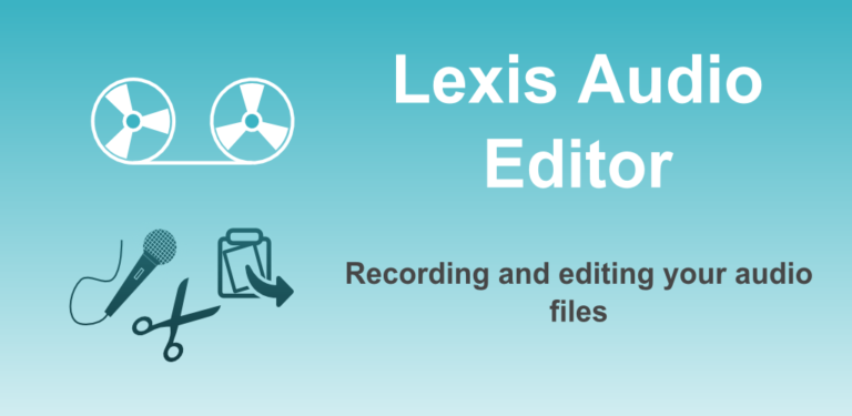 How to Create Professional Sound with Lexis Audio Editor